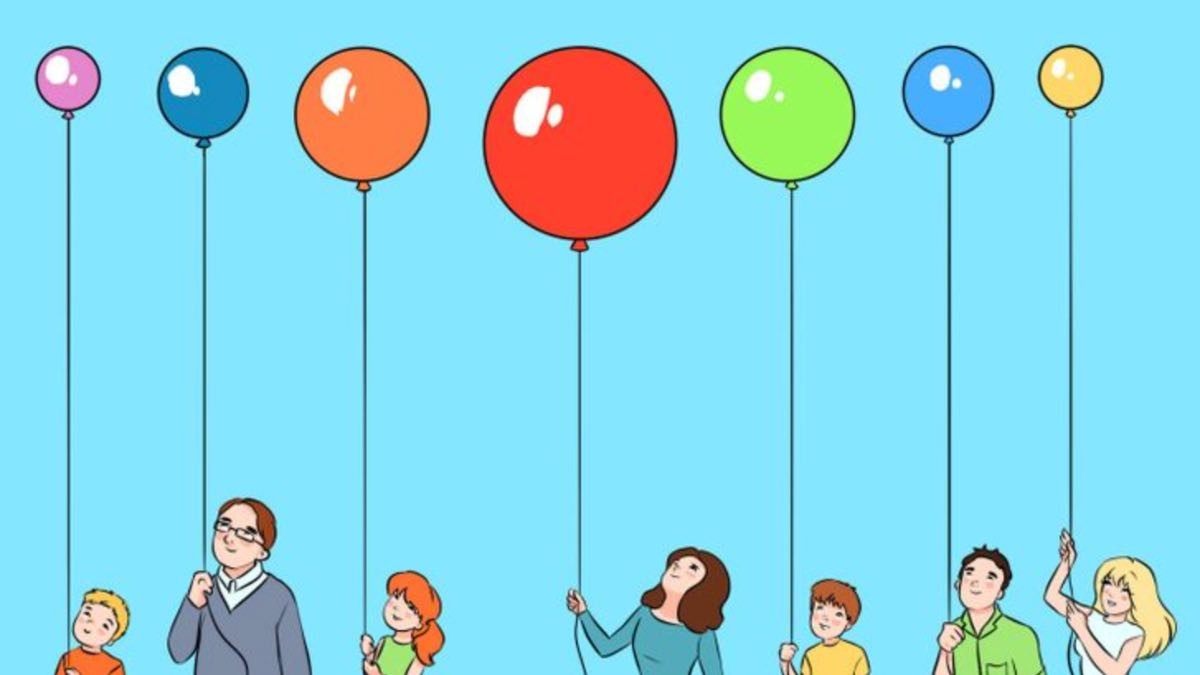 El reto visual que solo el 6 pudo resolver cuál de los globos está