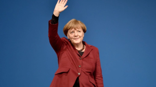 Retirada de Angela Merkel.