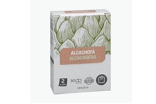 Cápsulas de alcachofa de Mercadona, marca Deliplus.