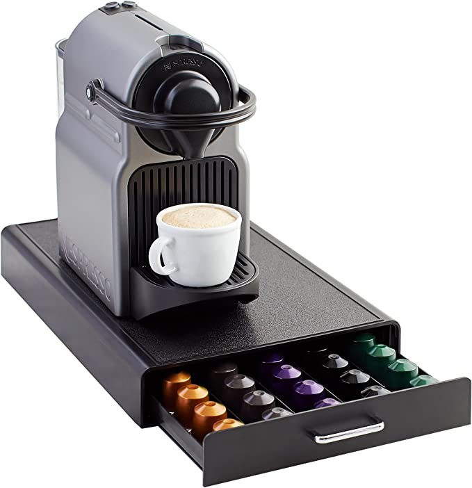 Cajón para almacenar cápsulas de Nespresso (capacidad para 50 cápsulas)