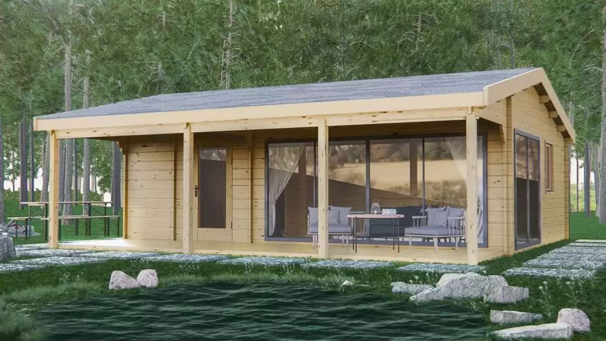 Casas prefabricadas por menos de 15.000 euros para instalar en el jardín o  el patio