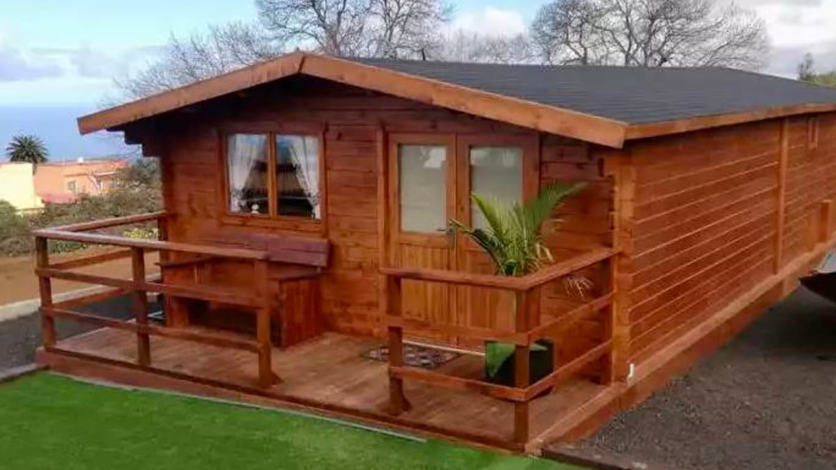 Así es la baratísima casa prefabricada rústica que vale menos de 7.000