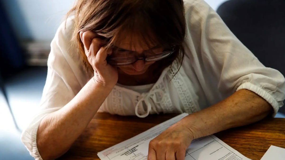 Mujer calcula pensión de jubilación