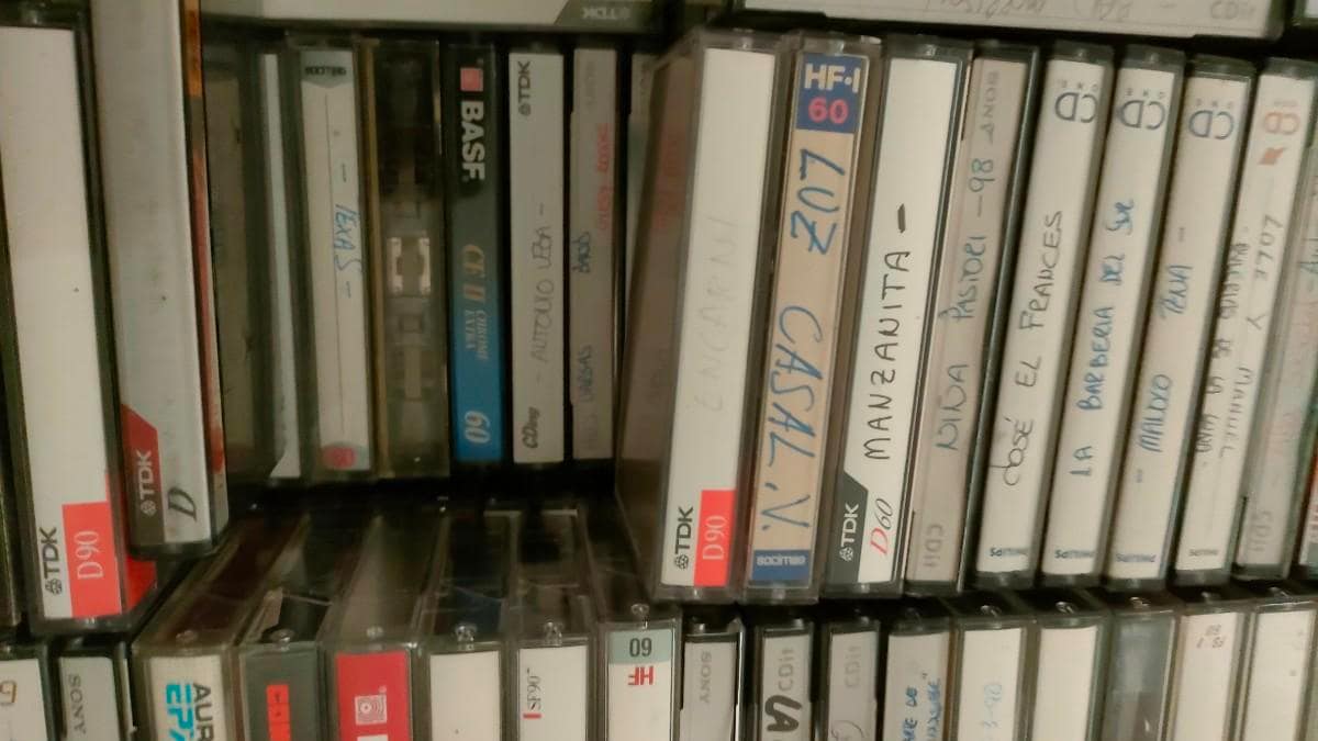cintas de cassette de los 90