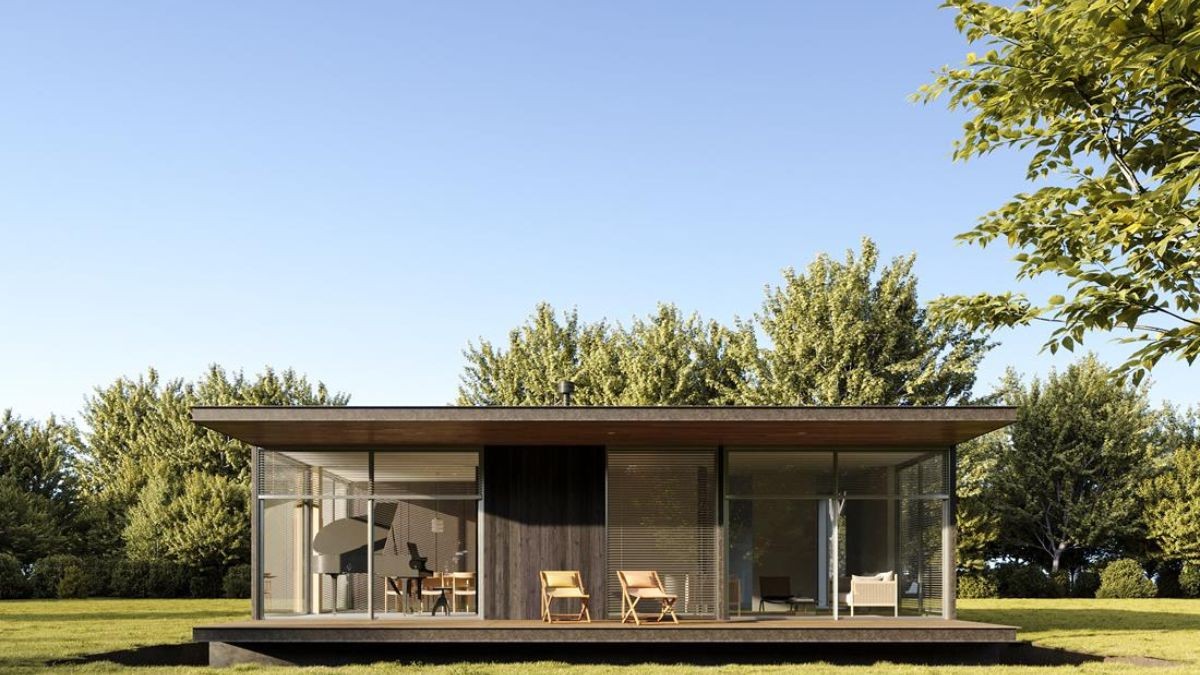 Así es la casa prefabricada más viral en España