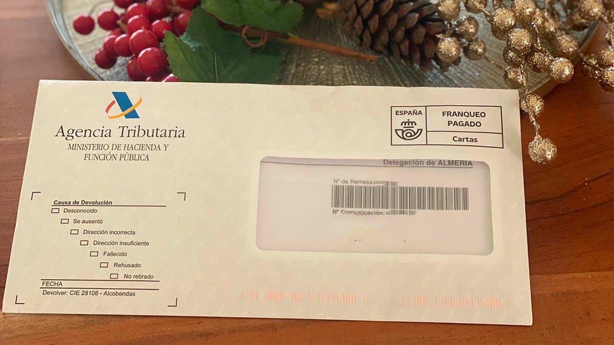 Hacienda Informa De La Carta Que Llegará A Tu Domicilio Antes Del 31 De ...