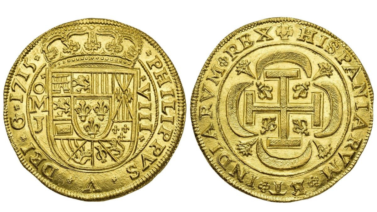 Moneda mejicana de 8 escudos