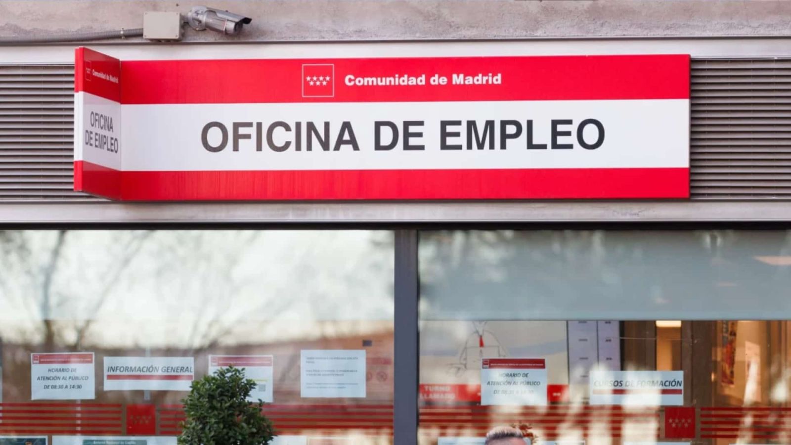 Oficina de empleo del SEPE en Madrid