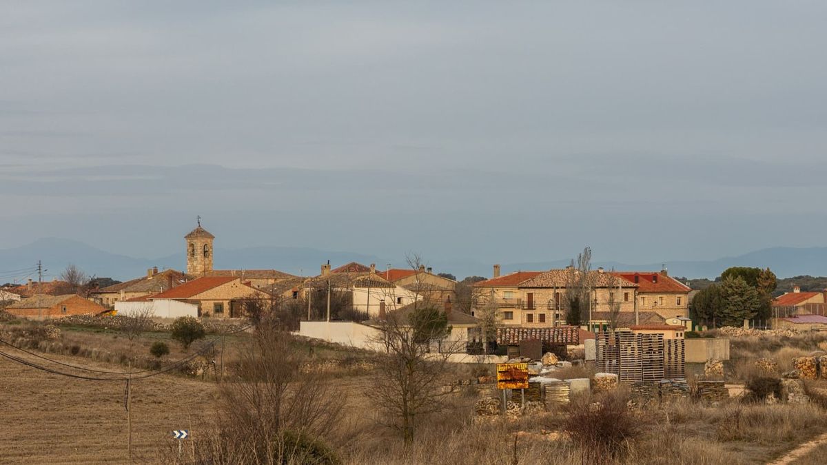 vista del pueblo Almadrones