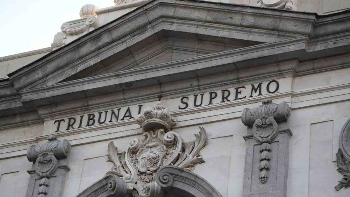 Fachada del Tribunal Supremo