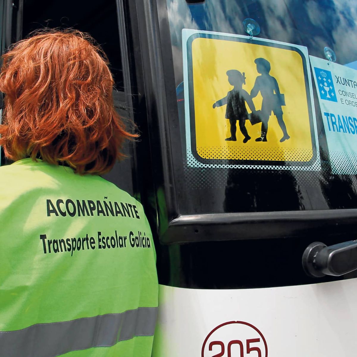 Acompañante de transporte escolar