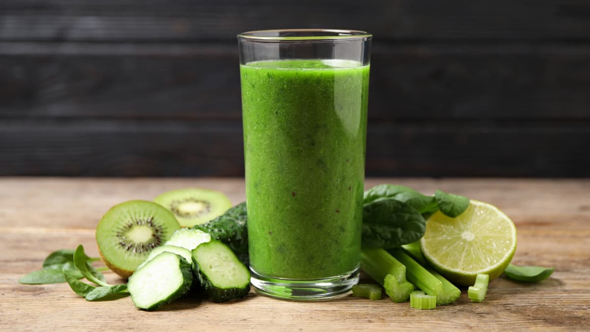 Zumo jugo verde de Colágeno