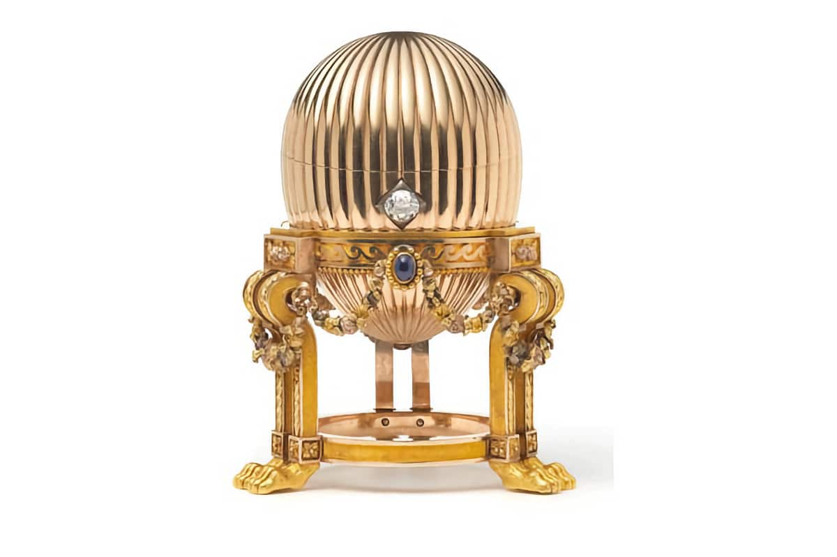 Huevo de Fabergé encontrado