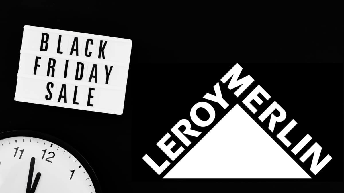 Black Friday anunciado por Leroy Merlin