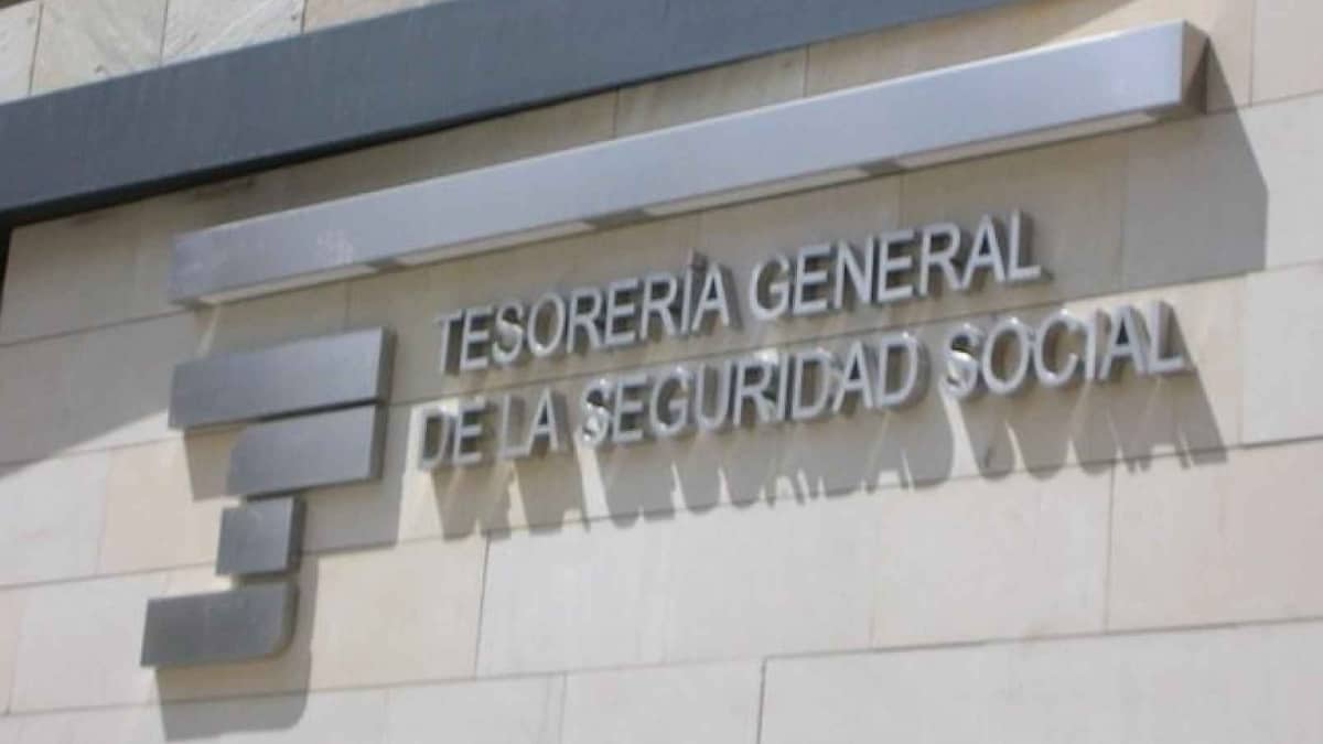 Fachada de una oficina de la Seguridad Social