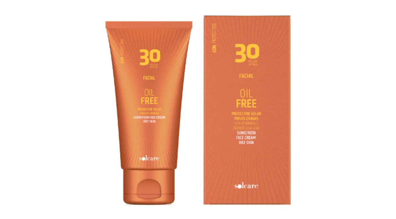 Protector facial oil free FPS30 de Mercadona