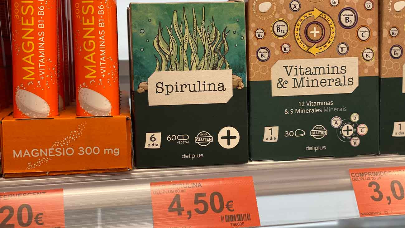 Spirulina Depiplus Mercadona