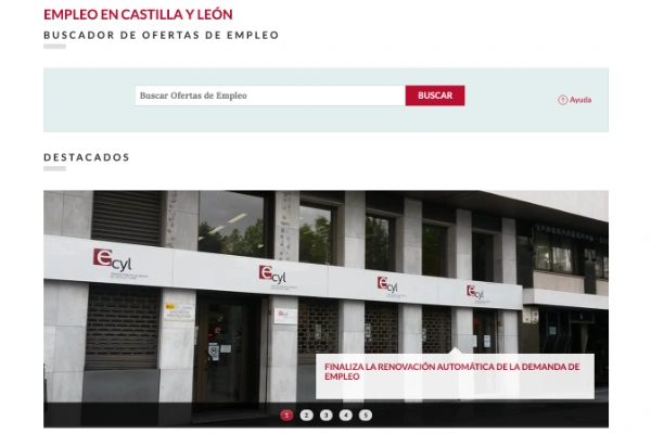 bucador de ofertas de empleo en Castilla y León