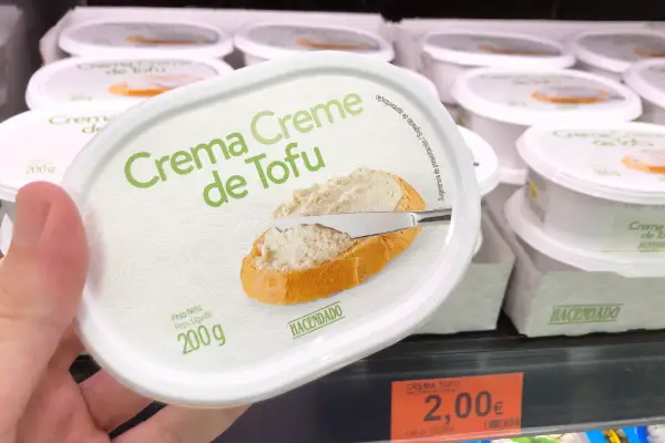 crema de tofu mercadona