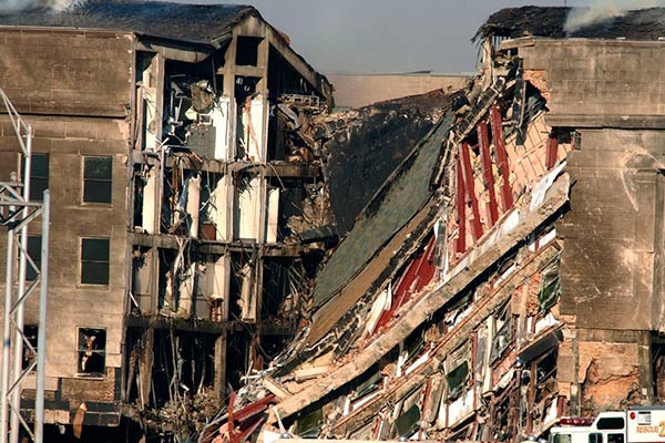 Torres gemelas destruidas por el atentado del 11-S