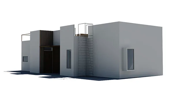 Casa prefabricada, modelo B-HOME bh6