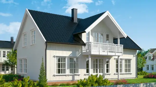 Vivienda prefabricada Norges Hus, Modelo 202