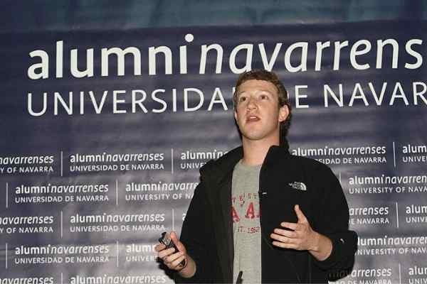 Mark Zuckerberg Universidad de Navarra