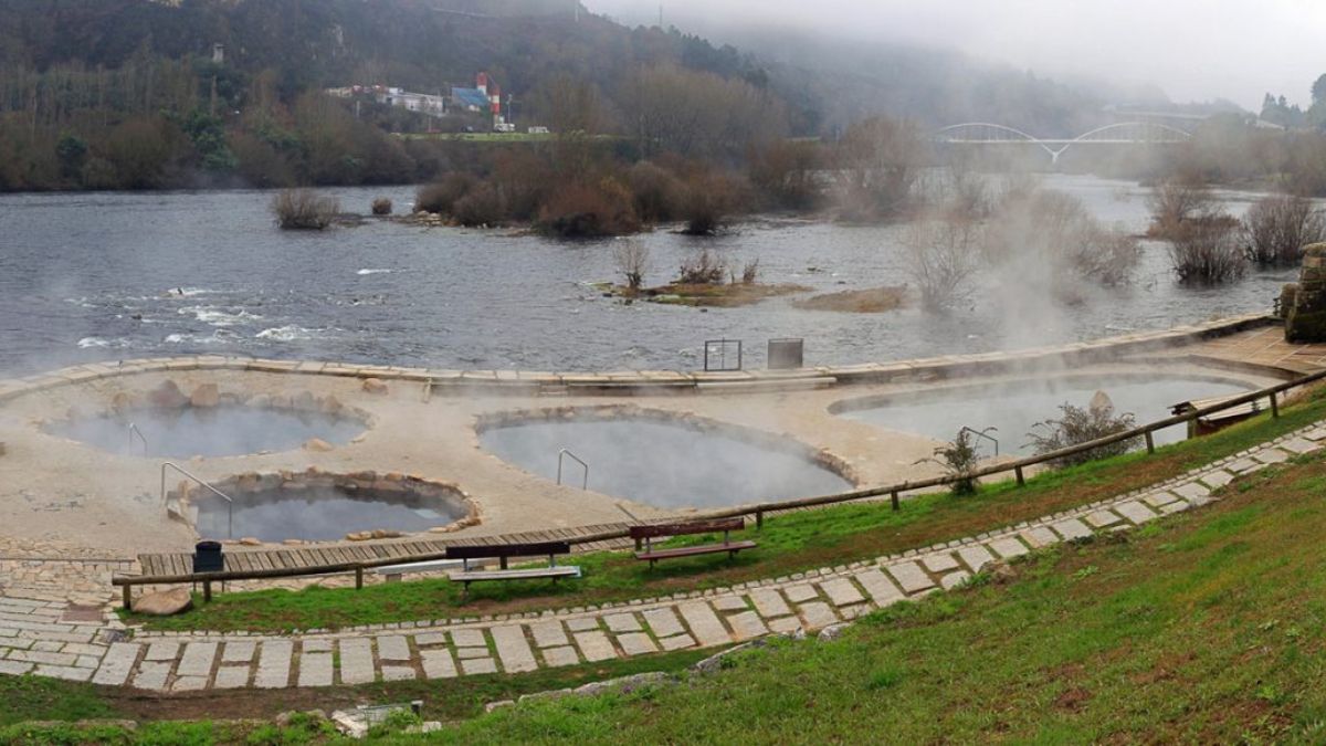 Aguas termales de O Muíño da Veiga.