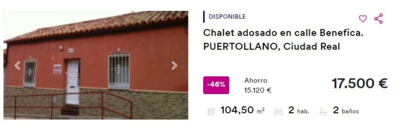 Chalet adosado en Puertollano