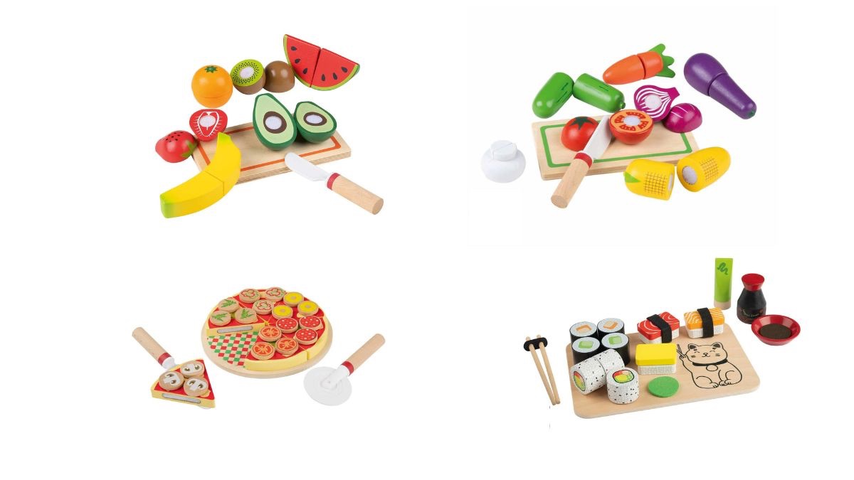 Accesorios de comida para la cocina de juguete de Lidl