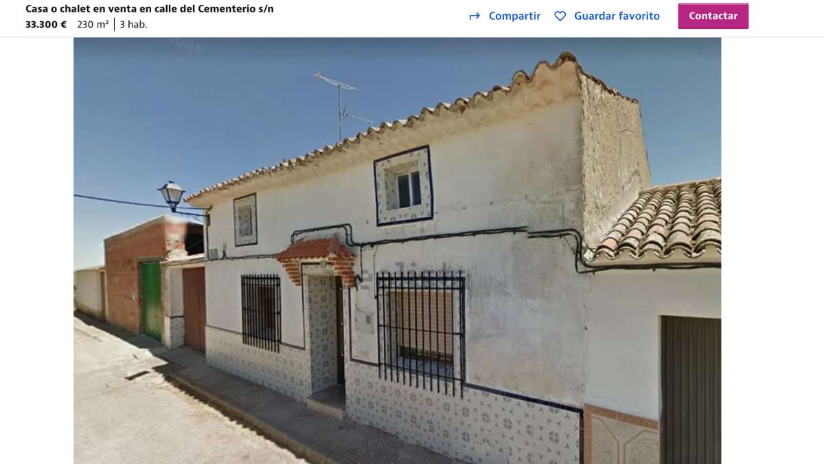 Casa o chalet en venta en Viveros, Ciudad Real por un precio de 33.300 euros