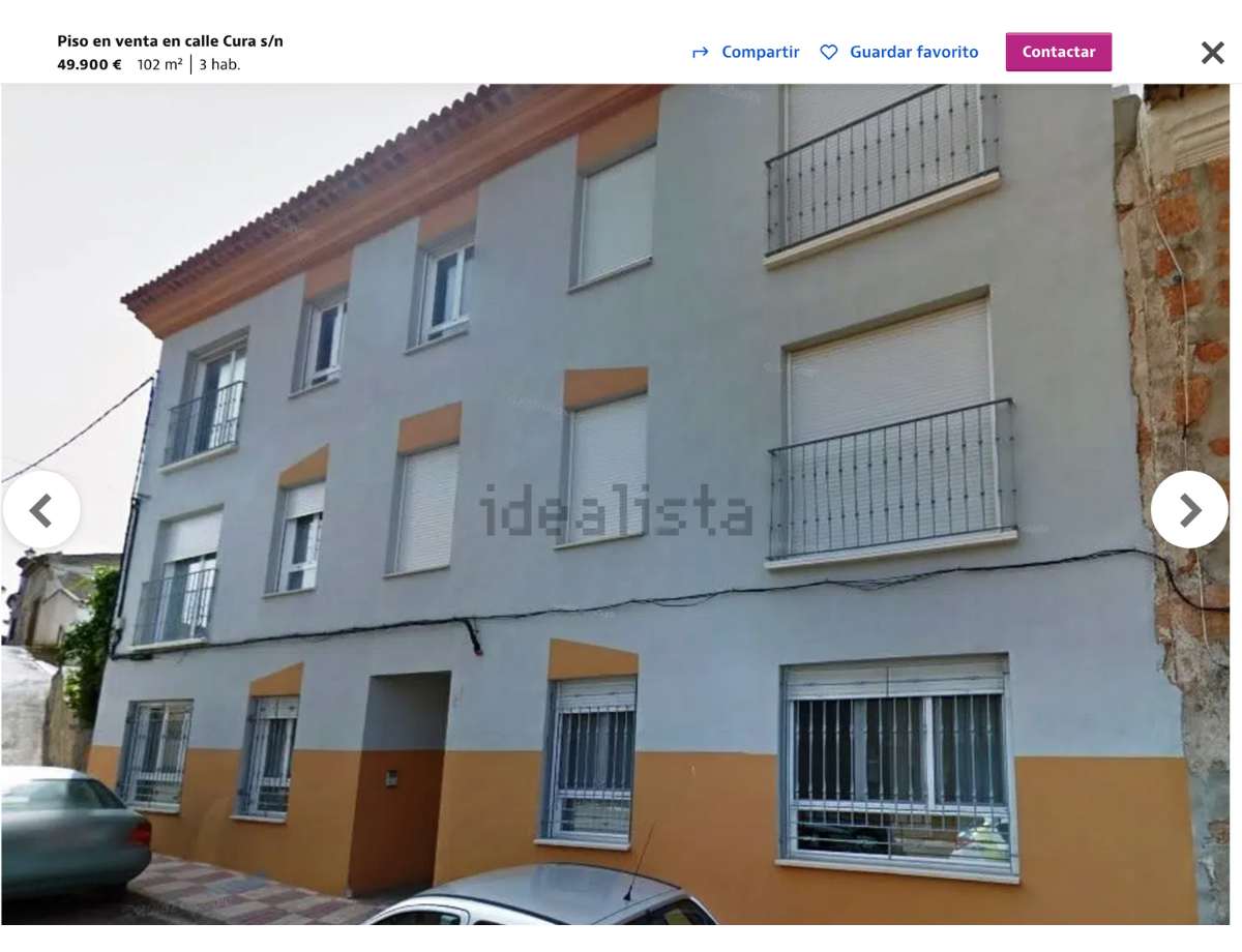 Piso en venta en Alborea por un precio de 49.900 euros