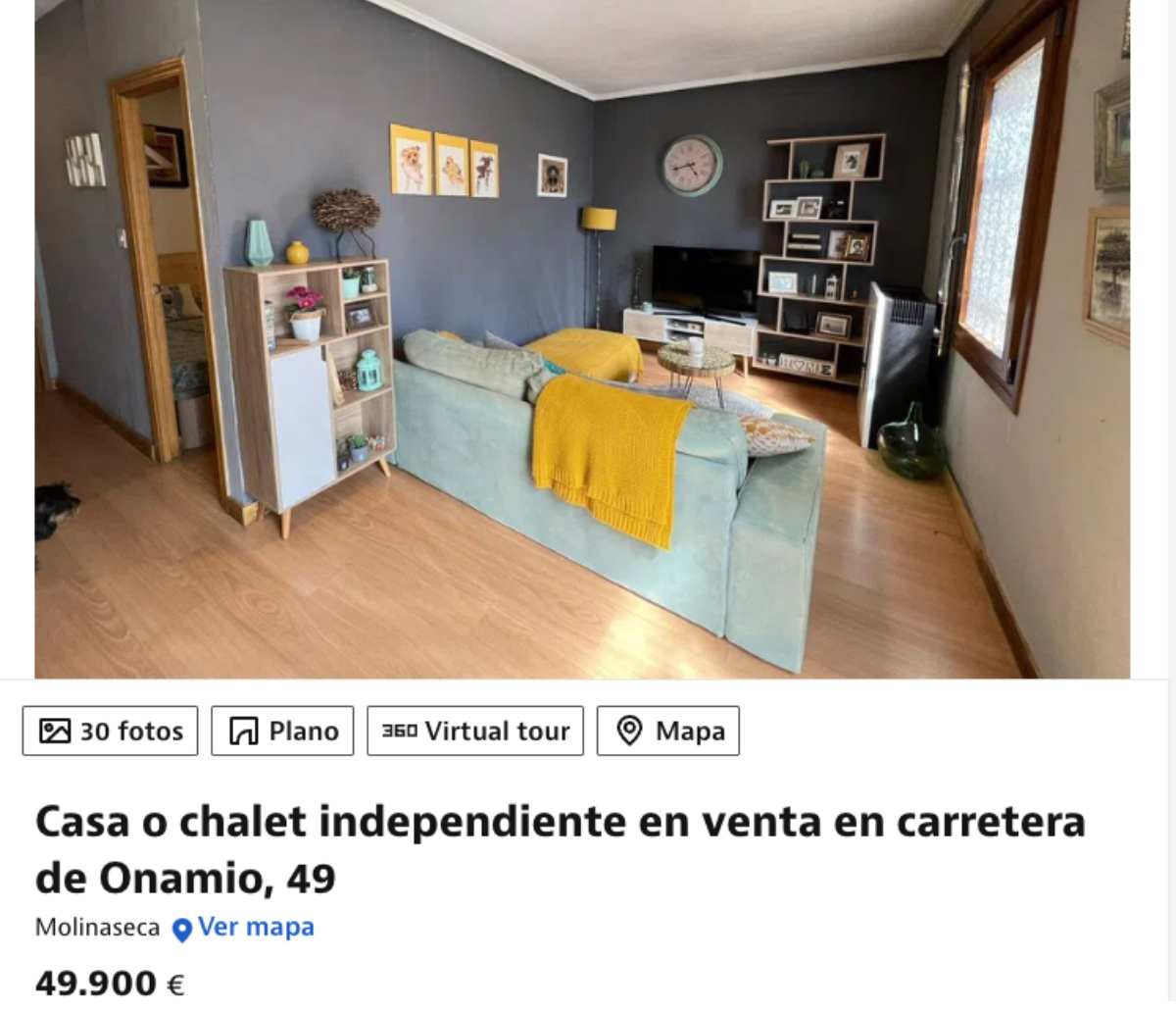 Casa independiente en Molinaseca por un importe de 49.900 euros 