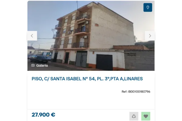 Piso barato del Santander en Linares