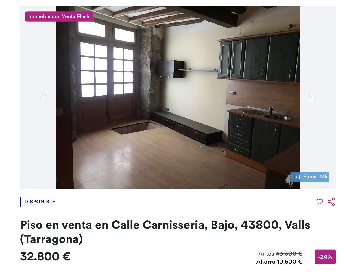 Piso en venta en Valls | Haya Inmobiliaria