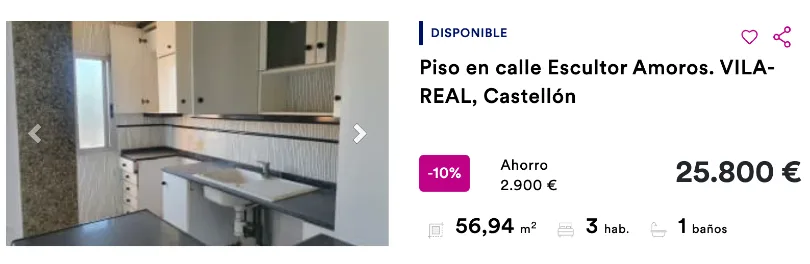 Piso en Vila-Real, en Castellón