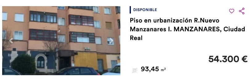 Piso en Manzanares, en Ciudad Real