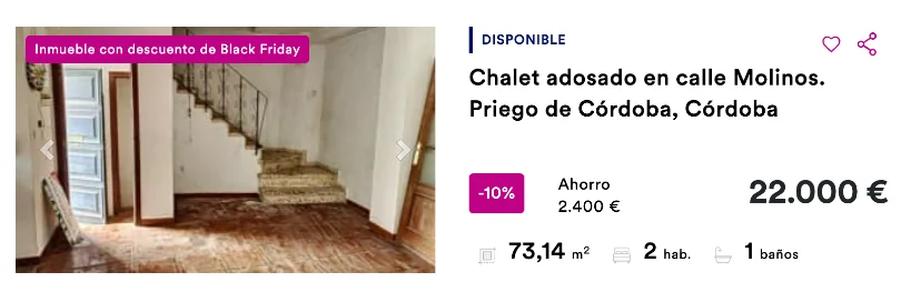 Chalet en Priego de Córdoba