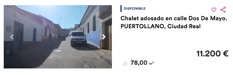 Chalet barato en Puertollano, en Ciudad Real