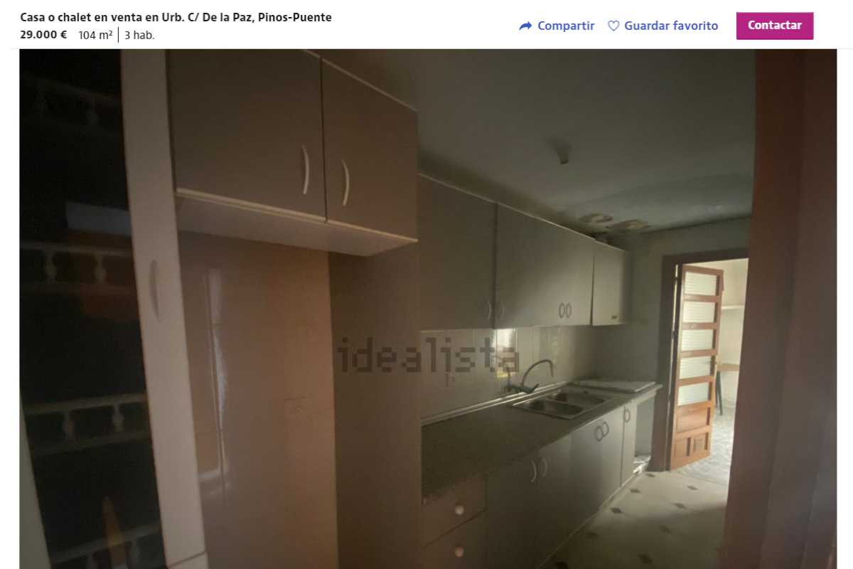 Casa en venta en Pinos Puente (Granada) por un precio de 29.000 euros 