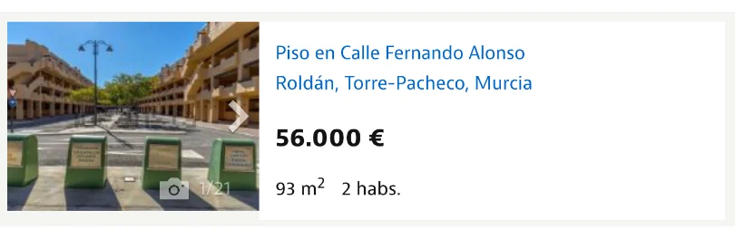 Piso barato en Torre-Pacheco, en Murcia