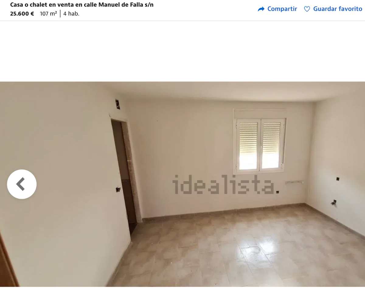 Casa o chalet en venta en Quero (Toledo) por un precio de 25.600 euros 