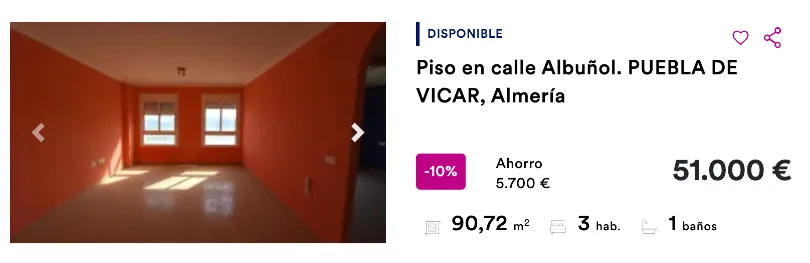Piso en Puebla de Vícar, en Almería