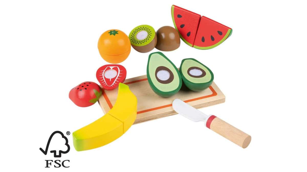 set de fruta de madera lidl