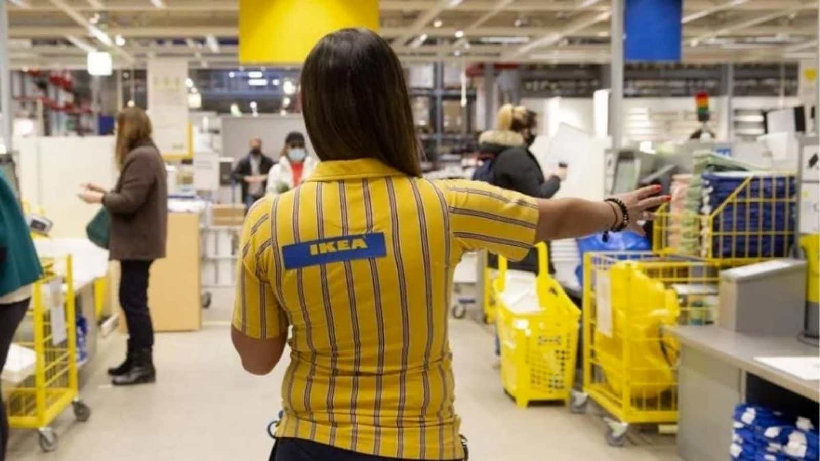 Trabajadora de Ikea