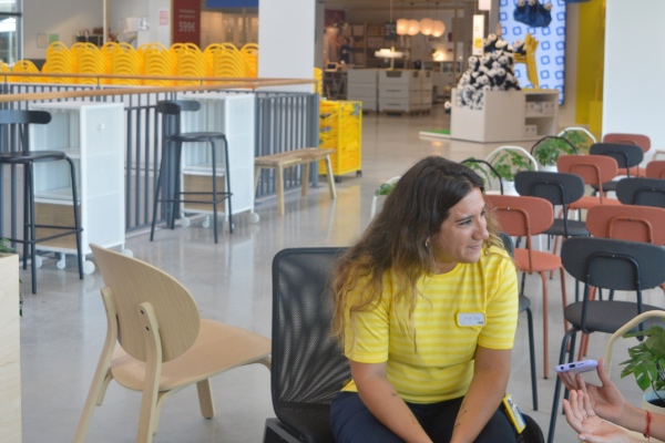 Mónica Martín, directora de la tienda Ikea en Almería