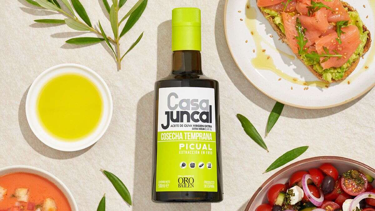 Aceite de oliva Casa Juncal, de venta en Mercadona