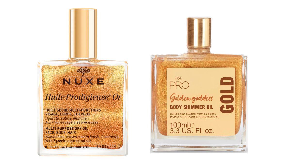 Aceites de Nuxe y de Primark