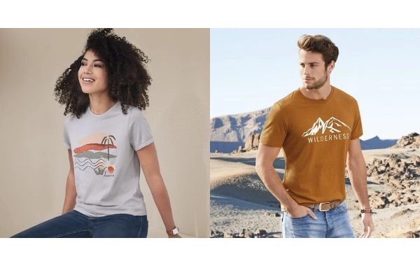 Camisetas de Aldi sostenibles 