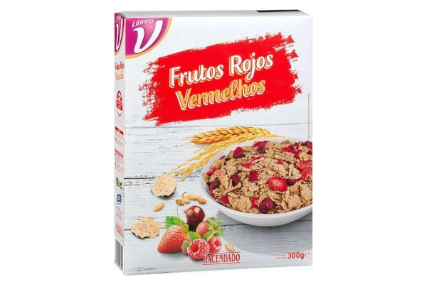 Cereales de frutos rojos retirados de Mercadona